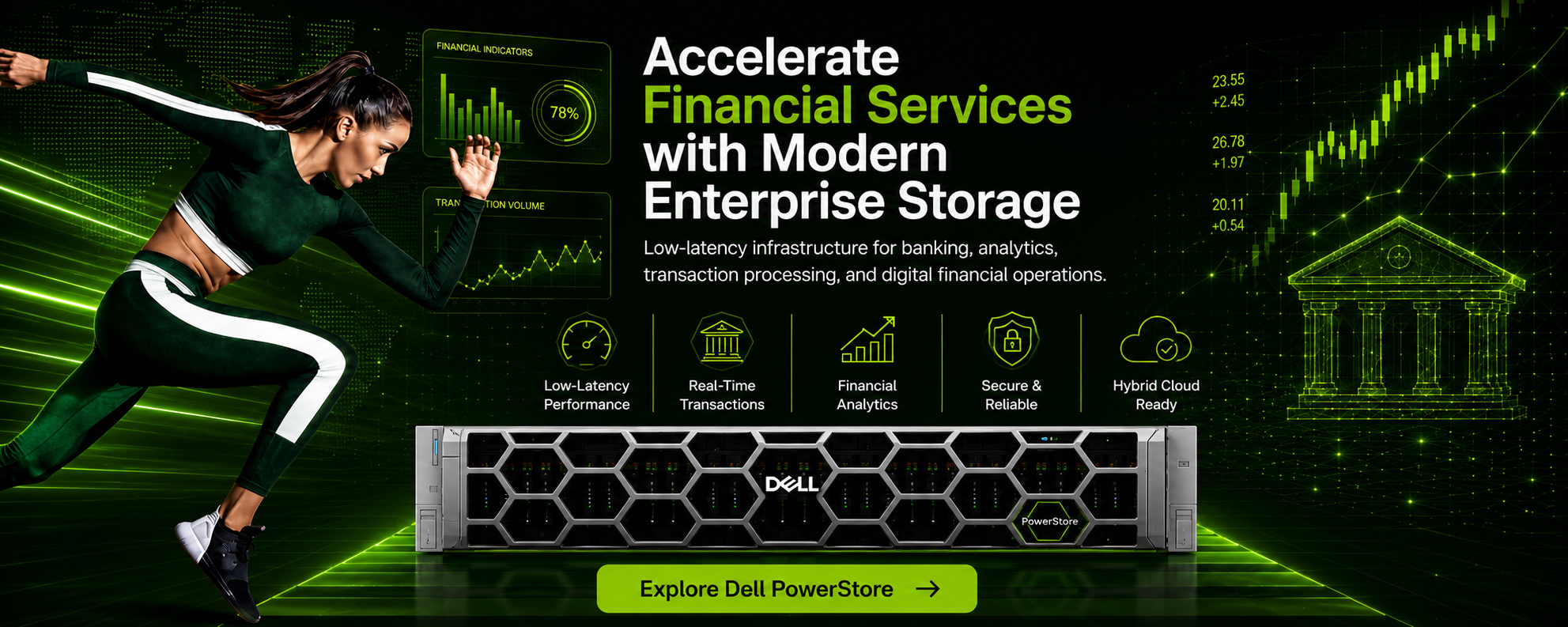 High-Performance Enterprise Storage for Financial Services